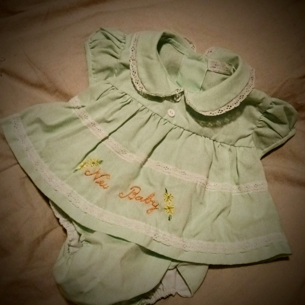 Vintage Catton Candy Baby Dress